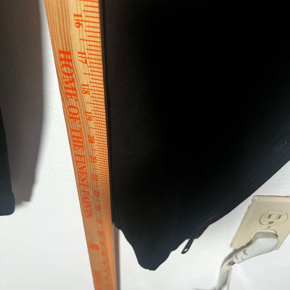 Universal Standard Ponte Pants XL Black Ankle Zip Pull On Stretch - Picture 8 of 8